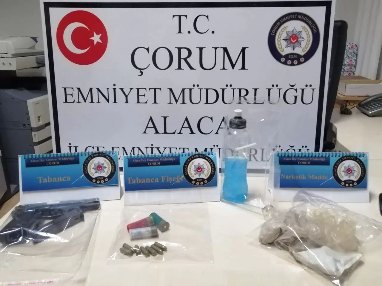 Çorum’da Kadın Uyuşturucu Satıcısı Yakalandı