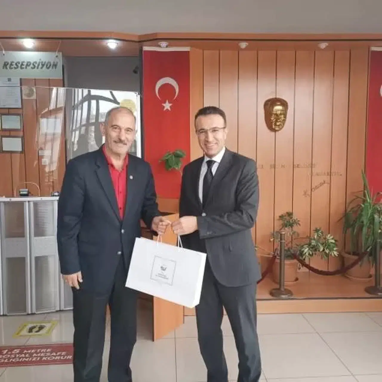 Kaymakam Akpay, Gazetecilerle Buluştu