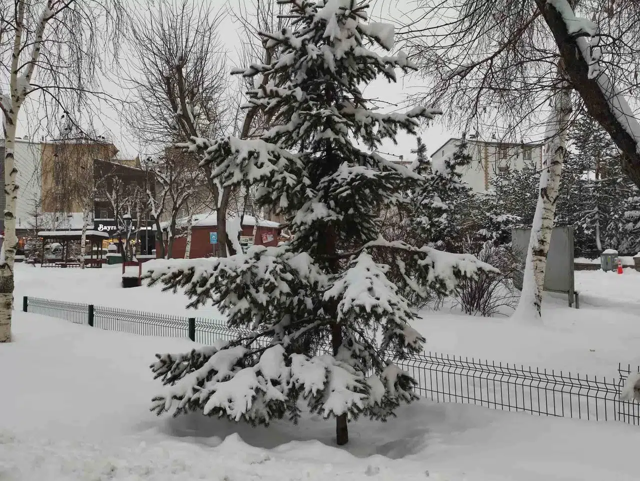 Ardahan’da Karla Gelen Eşsiz Hoşluk