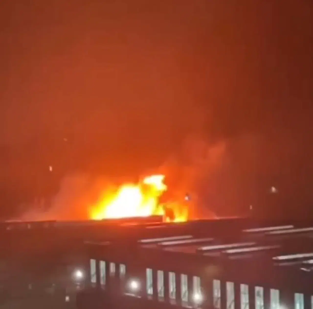 Arnavutköy’de Sinema Platosu Alev Alev Yandı