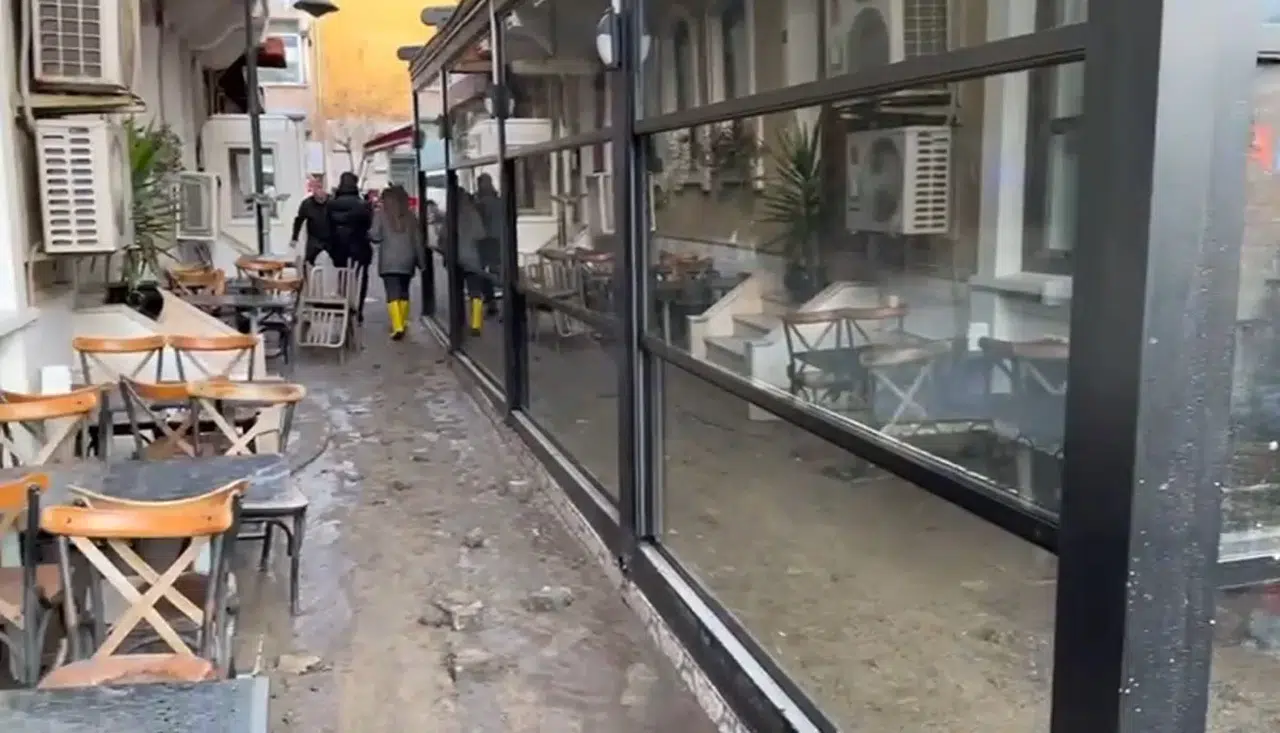 Beşiktaş’ta Ana İsale Sınırı Patladı