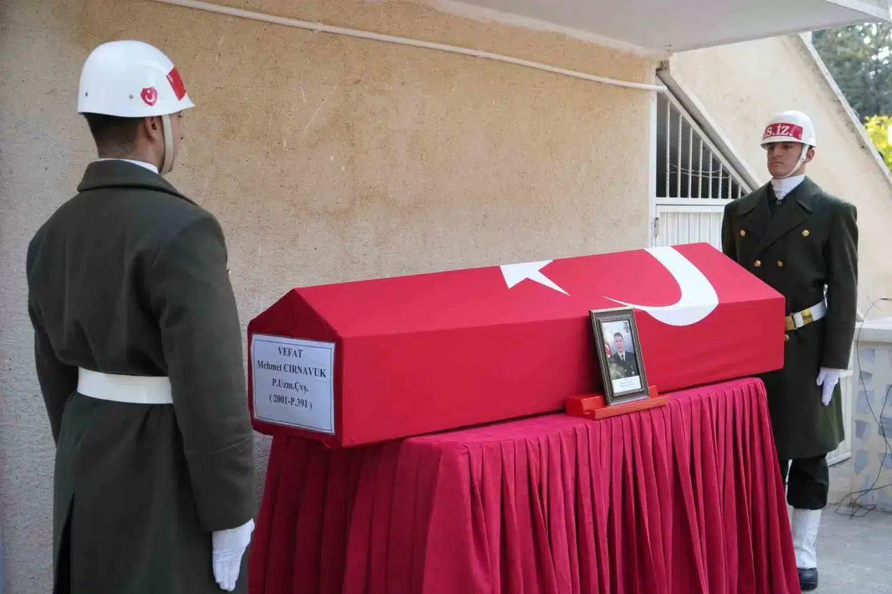 Beyin Kanamasından Hayatını Kaybeden Uzman Çavuş Son Seyahatine Uğurlandı