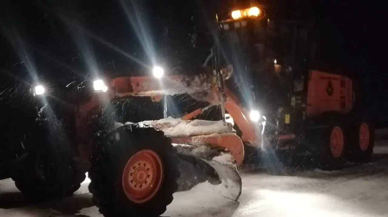 Bin 825 Rakımlı Alacabel’de Gece Başlayan Kar Yağışı 10 Kilometrelik Alanda Tesirli Oldu