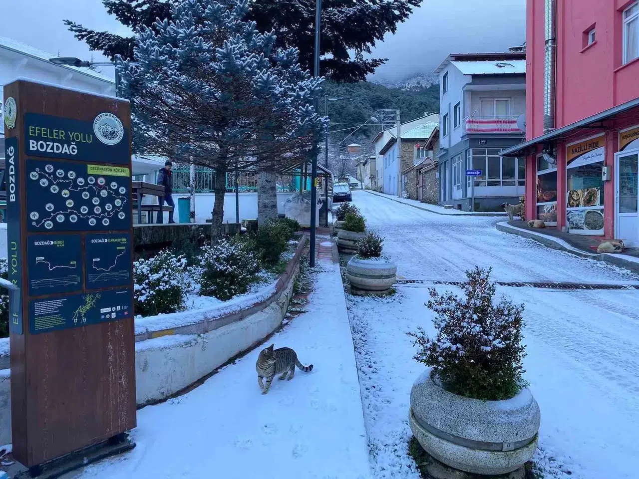 Bozdağ Kayak Merkezi Açıldı, Bu Sefer de Kar Birikmedi
