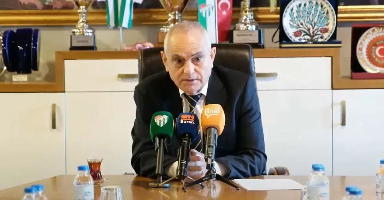 Bursaspor Lideri Recep Günay: “120 Milyon TL Faiz Ödüyoruz”