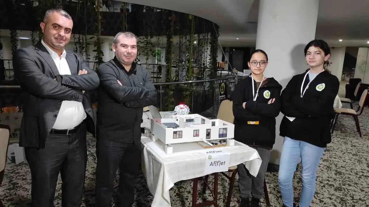 Cizreli Öğrencilerden Sarsıntı ve Sele Karşı Örnek Proje