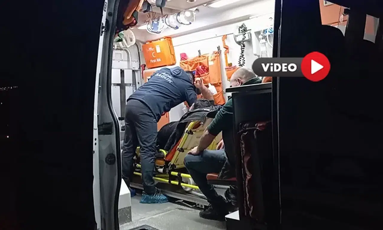 Kontrolden Çıkan Otomobil Şarampole Devrildi