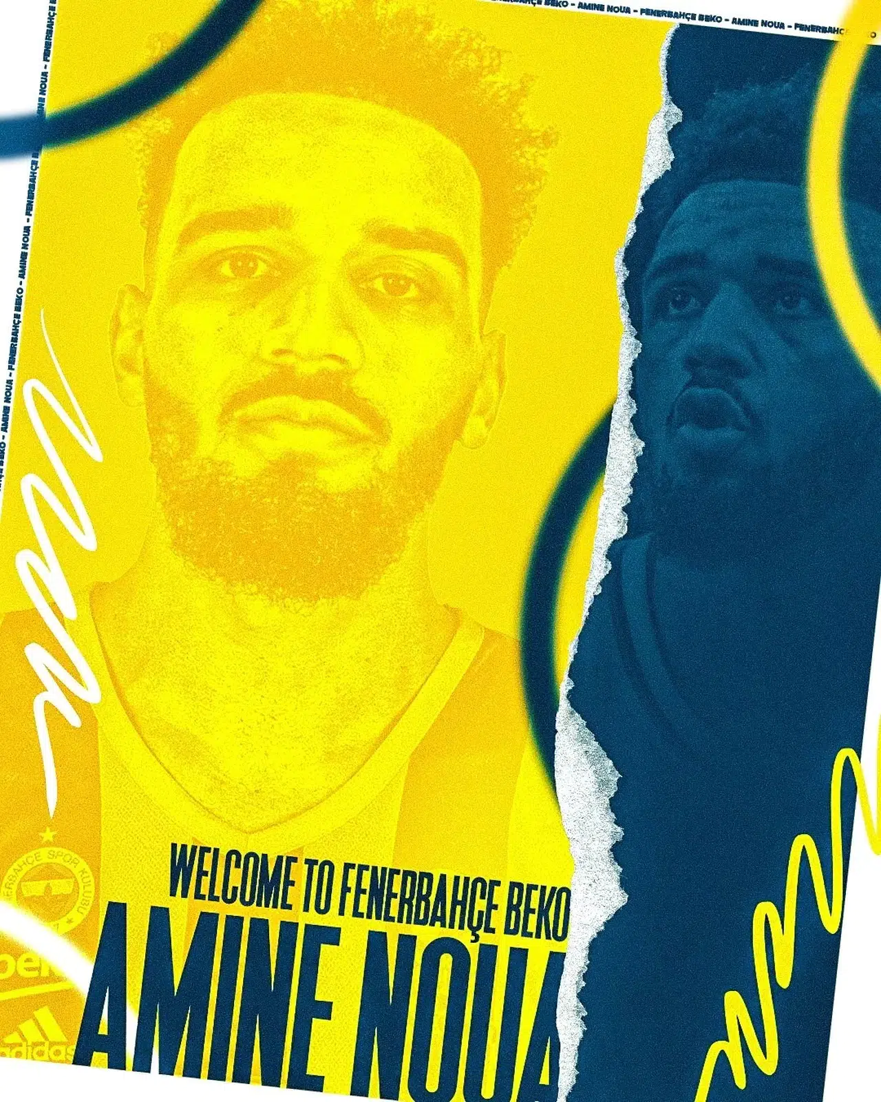 Fenerbahçe Erkek Basketbol Ekibi, Amine Noua ile Anlaştı