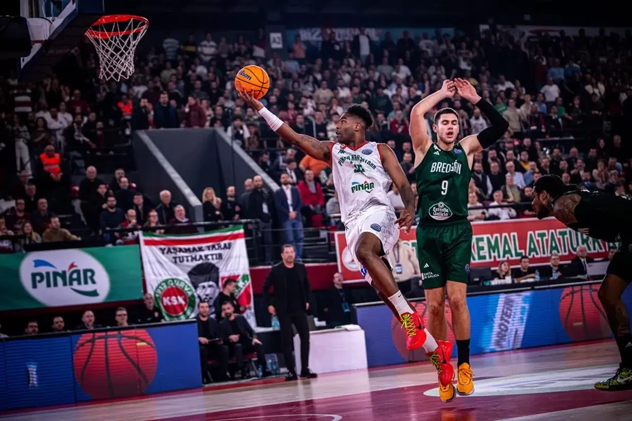 Fıba Şampiyonlar Ligi: P. Karşıyaka: 86 - Breogan: 76