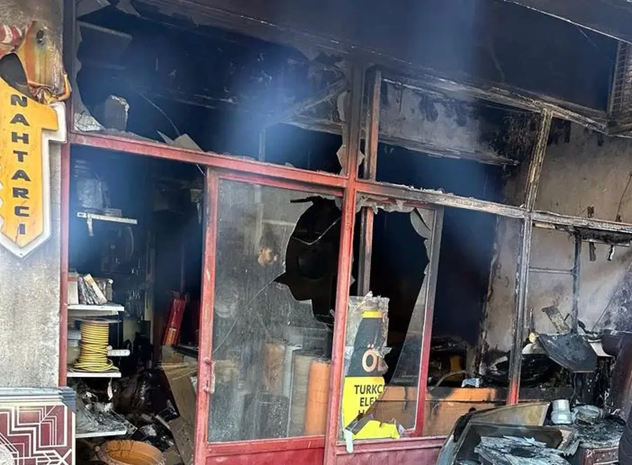 Kahramanmaraş’ta İşyerinin Molotof Kokteyli ile Kundaklandığı Argümanı