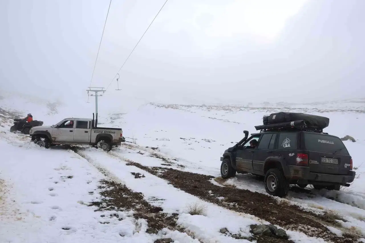 Kar Yağmayan Hazarbaba Dağı, Off Road Tutkunlarının Durağı Oldu