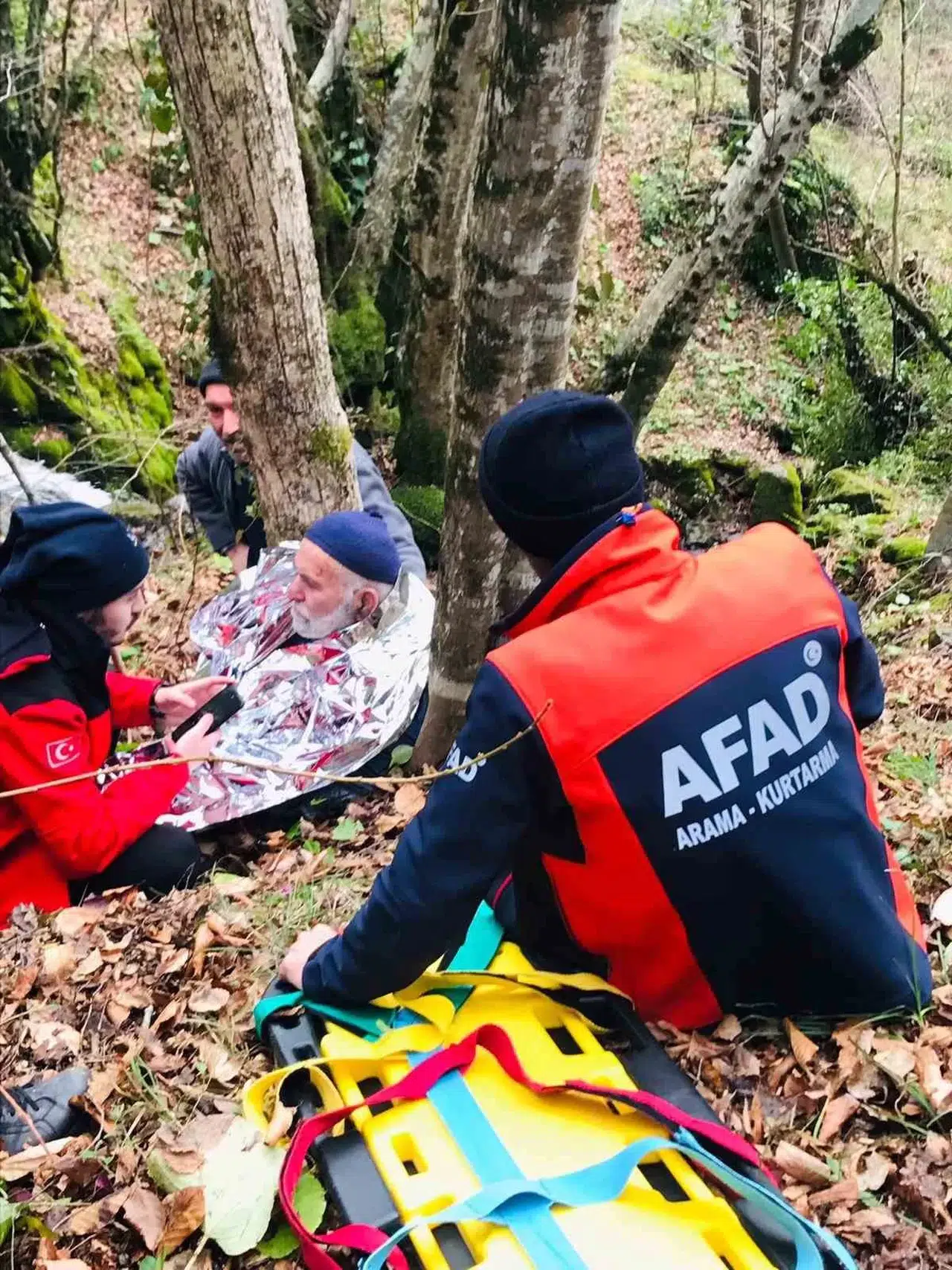 Kayıp Yaşlı Adam 24 Saat Sonra Sağ Bulundu