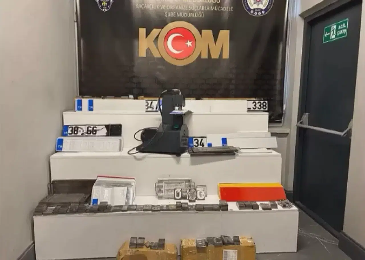 Kom Gruplarından ‘Sahte Plaka İmalathanesine’ Operasyon: 1 Gözaltı