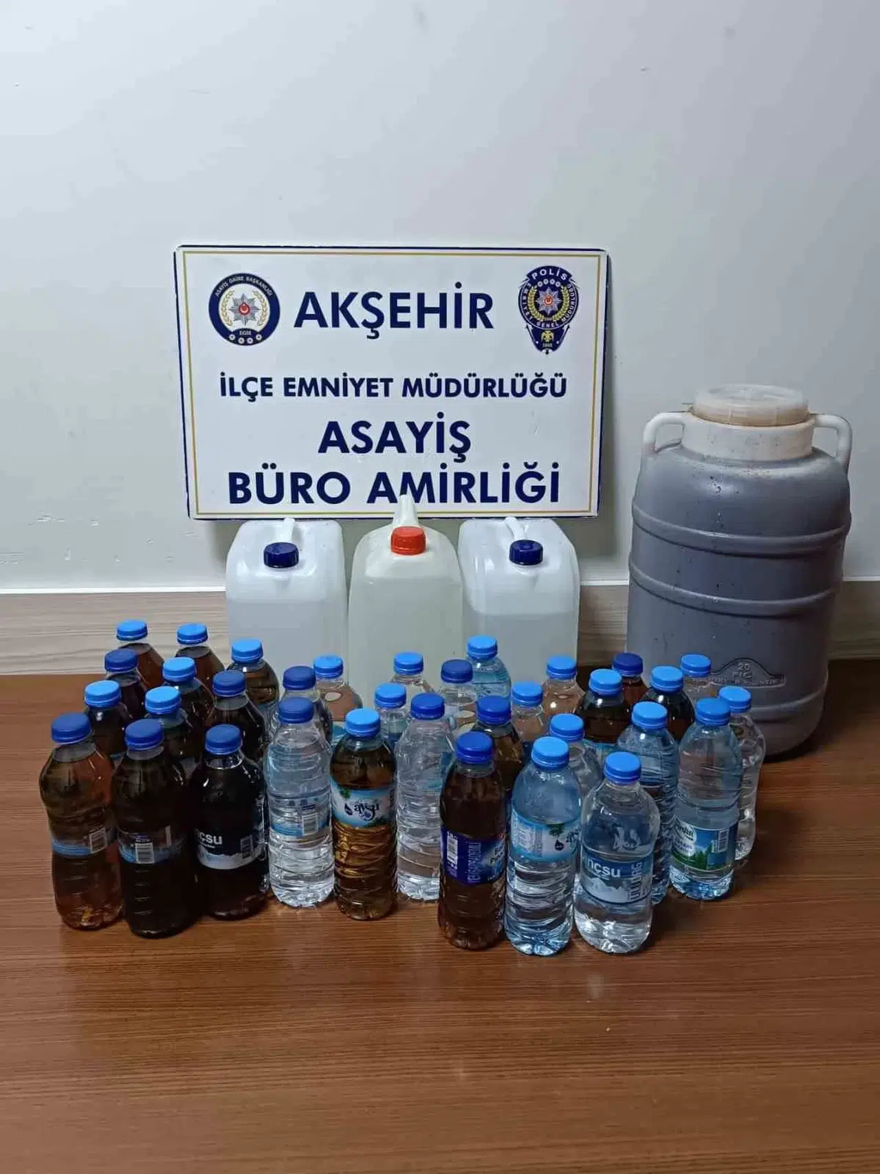 Konya’da Düzmece İçki Operasyonu: 1 Tutuklama