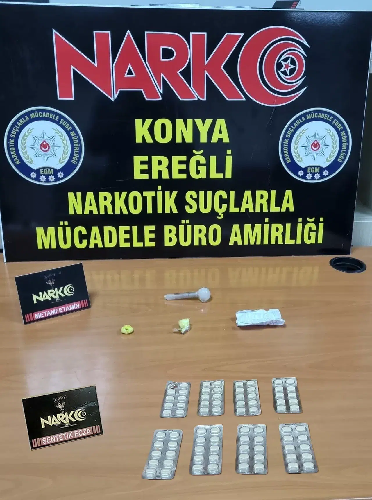Konya’da Uyuşturucu ve Kumar Operasyonu: 15 Gözaltı