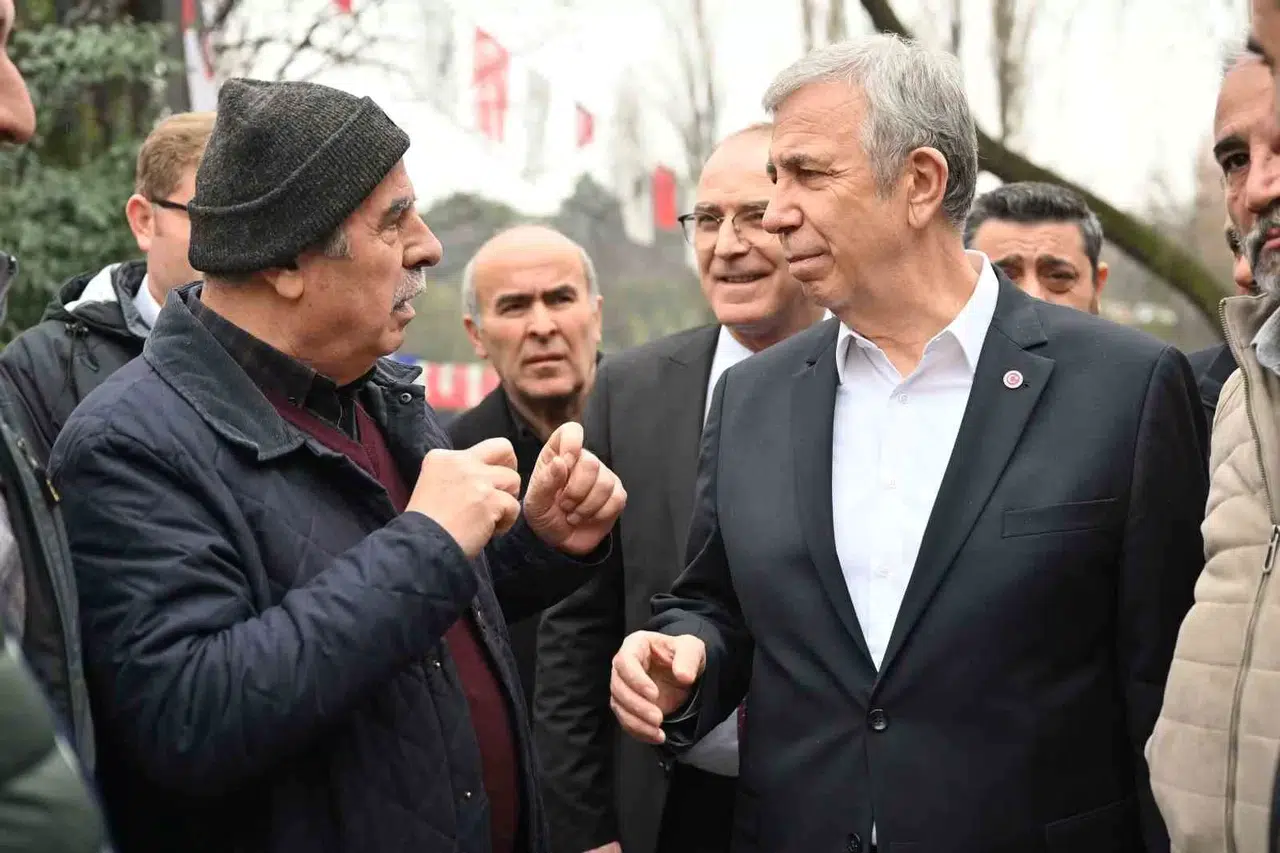Mansur Yavaş Taksici Esnafı ile Bir Ortaya Geldi