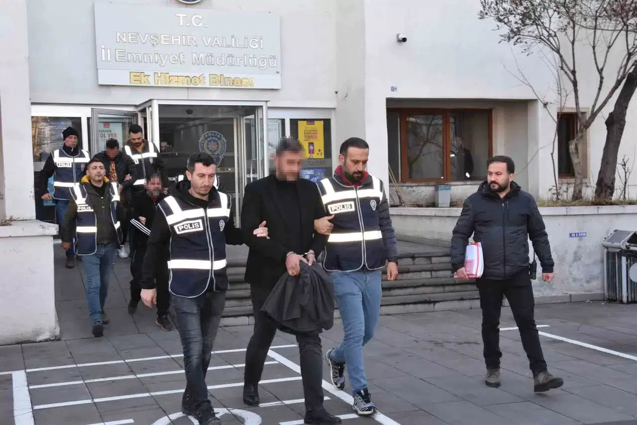 Nevşehir’de ’Sazan Sarmalı’ Operasyonu: 5 Gözaltı