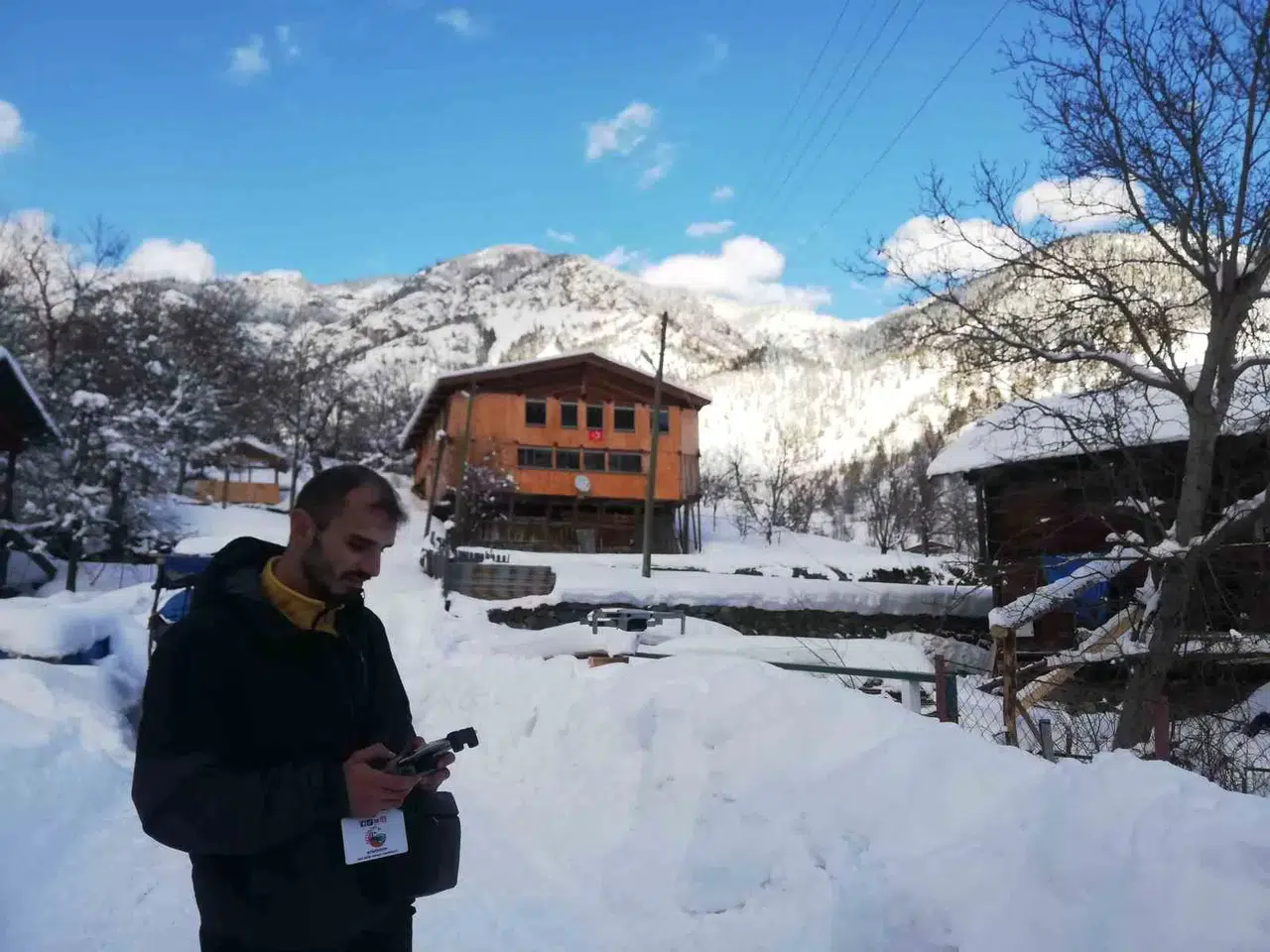 Sakin Kent Şavşat’tan Kartpostallık Kar Görüntüleri