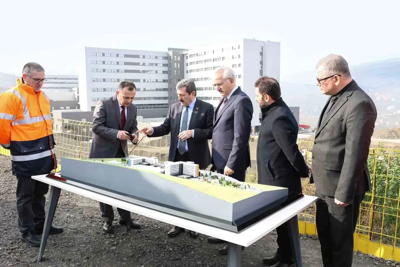 Samsun Kent Hastanesinde Fiziki Gerçekleşme Yüzde 90
