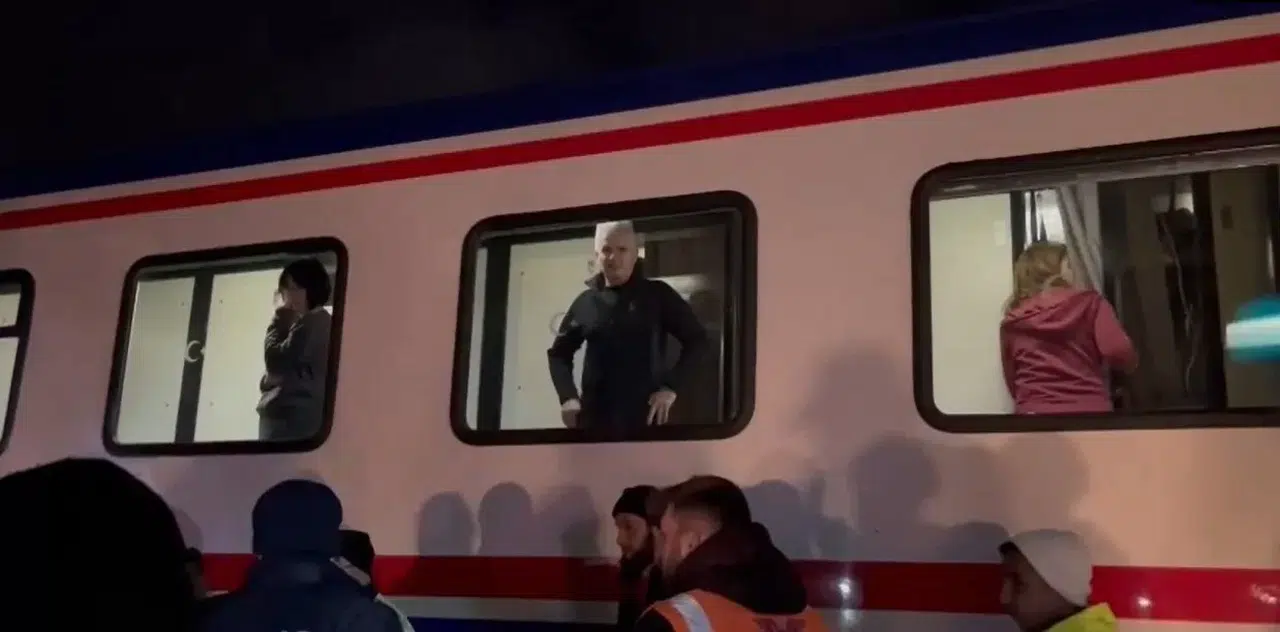 Tekirdağ’da Meydana Gelen Tren Kazasında 80 Yolcu Perona Alındı