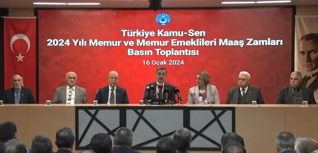 Türkiye Kamu-Sen Genel Lideri Kahveci: "İlave Ek Ödeme Fiyatı Emekli Maaşlarına Dahil Edilsin"