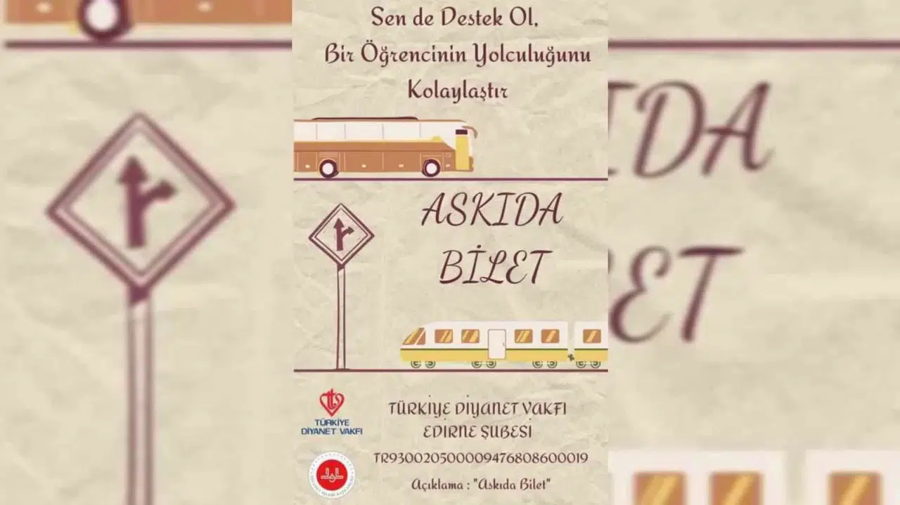 Yarıyıl Tatiline Gidemeyen Üniversite Öğrencileri İçin Askıda Bilet Uygulaması