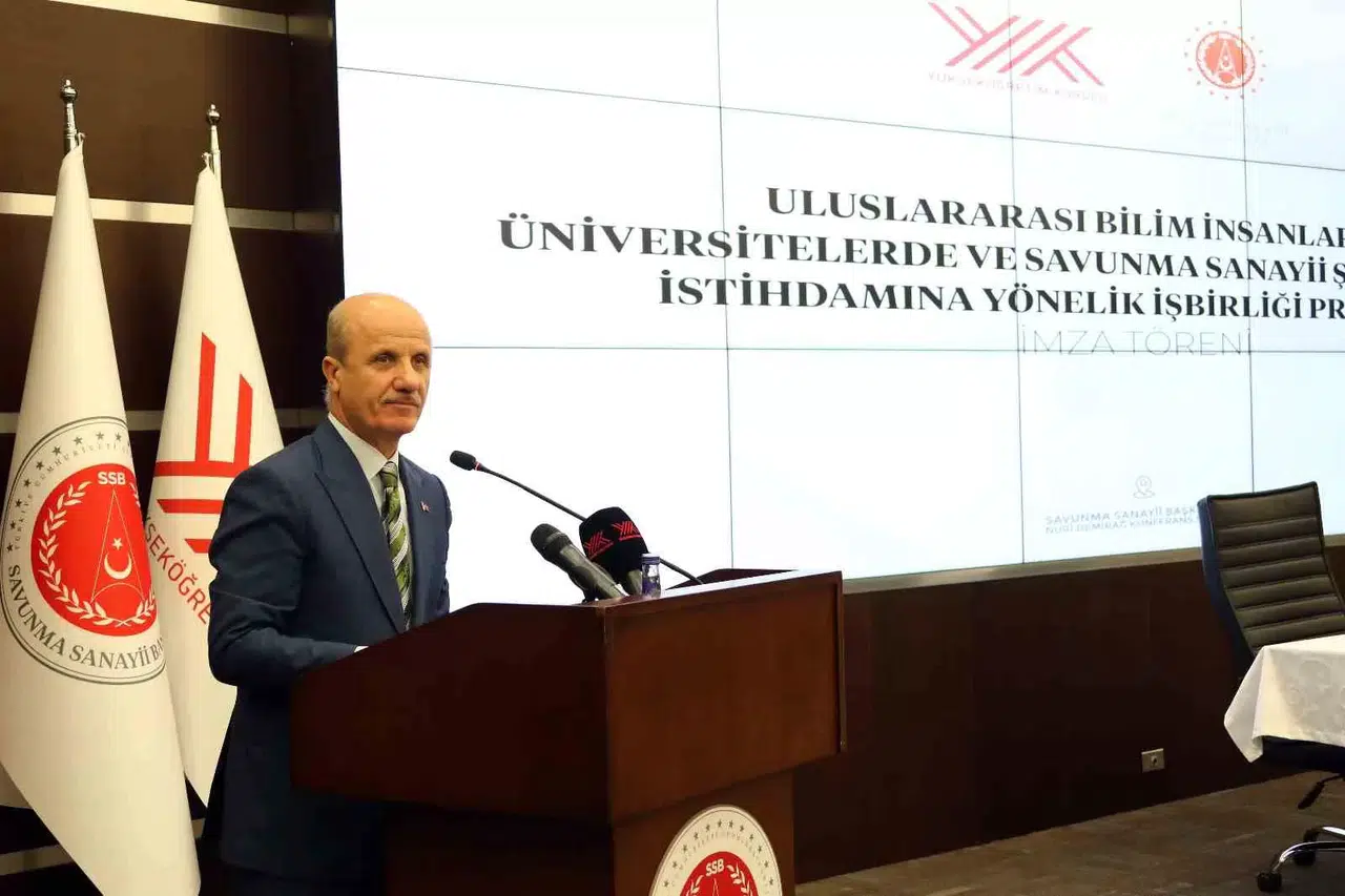 YÖK ile Savunma Sanayii Başkanlığı Ortasında İşbirliği Protokolü İmzalandı
