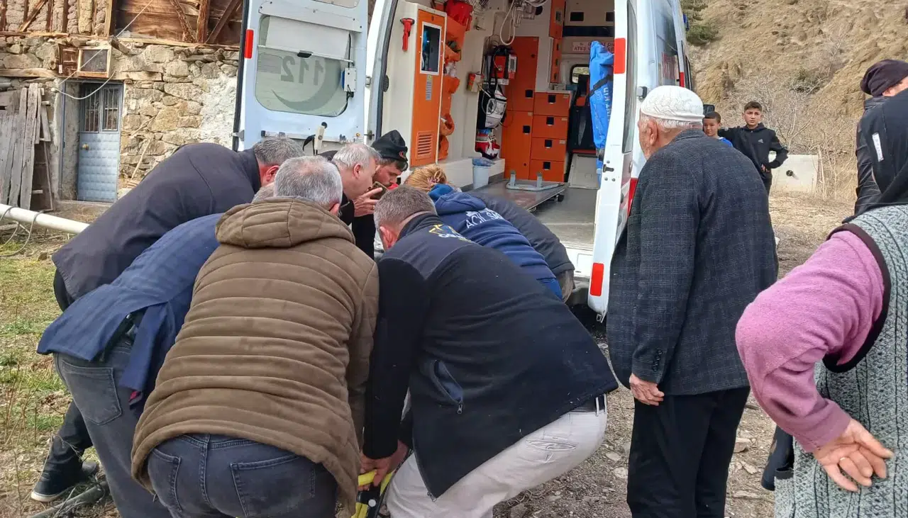 Ayağını Çapa Makinesine Kaptırdı