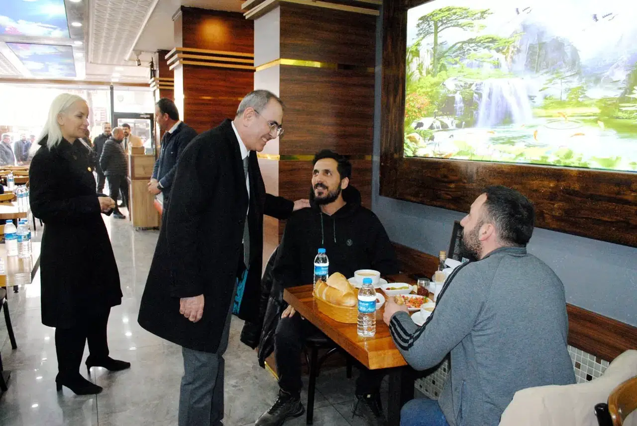 Belediye Başkan Adayına Yazıçarşı’da Büyük İlgi