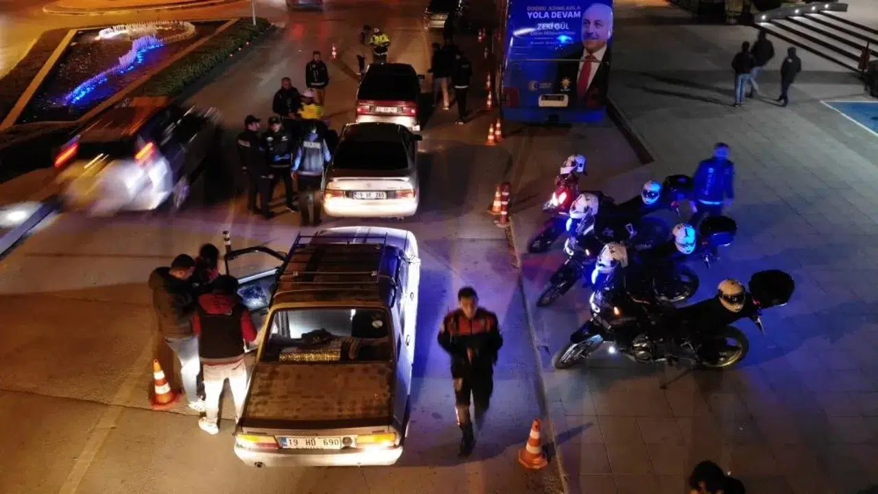 Çorum’da Bir Haftada 23 Suçlu daha Yakalandı
