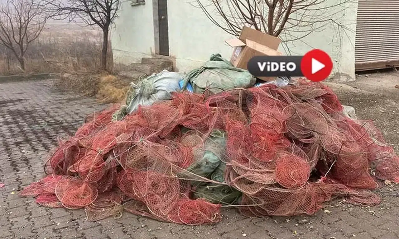 Çorum’da 1700 Kaçak Ağ Yakalandı