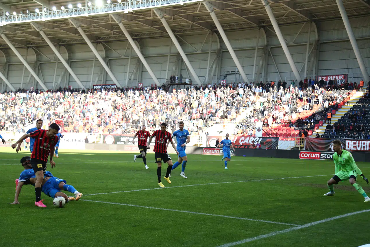 Çorum FK-Bodrumspor Maçından Öne Çıkan Dakikalar
