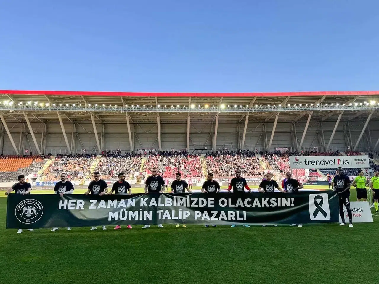 Çorum FK’den Vefa, Mümin Talip Pazarlı Unutulmadı