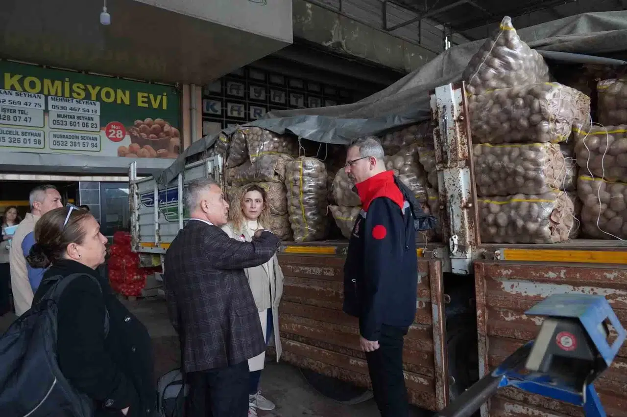 Adana’da Patates ve Soğana Sıkı Kontrol