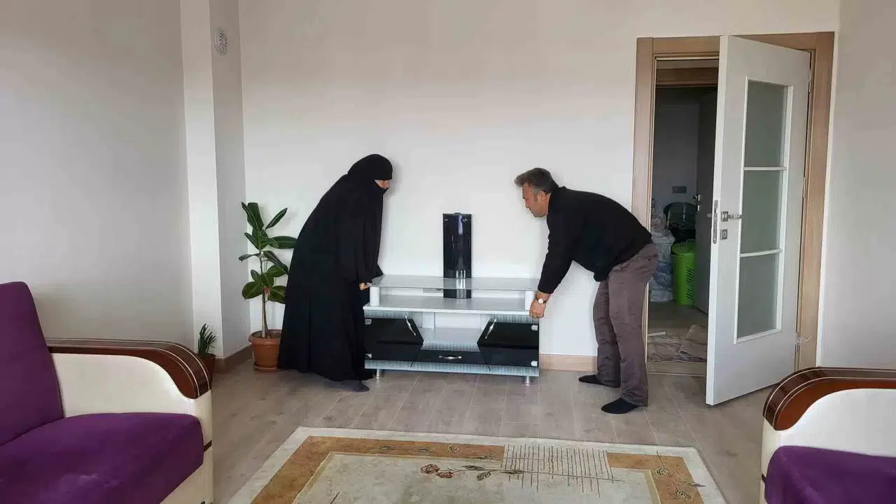 Adıyamanlı Depremzede Birinci Aile Konutuna Yerleşti