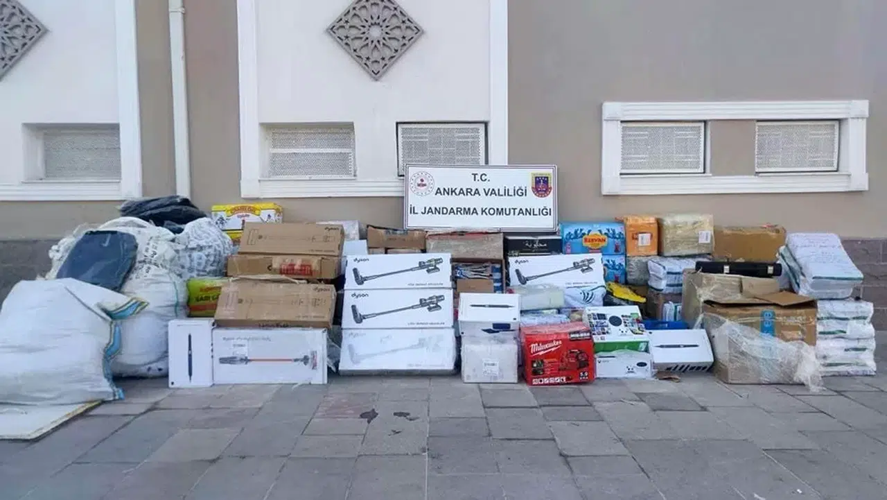 Ankara’da 5 Milyon Liralık Gümrük Kaçağı Gereç Ele Geçirildi