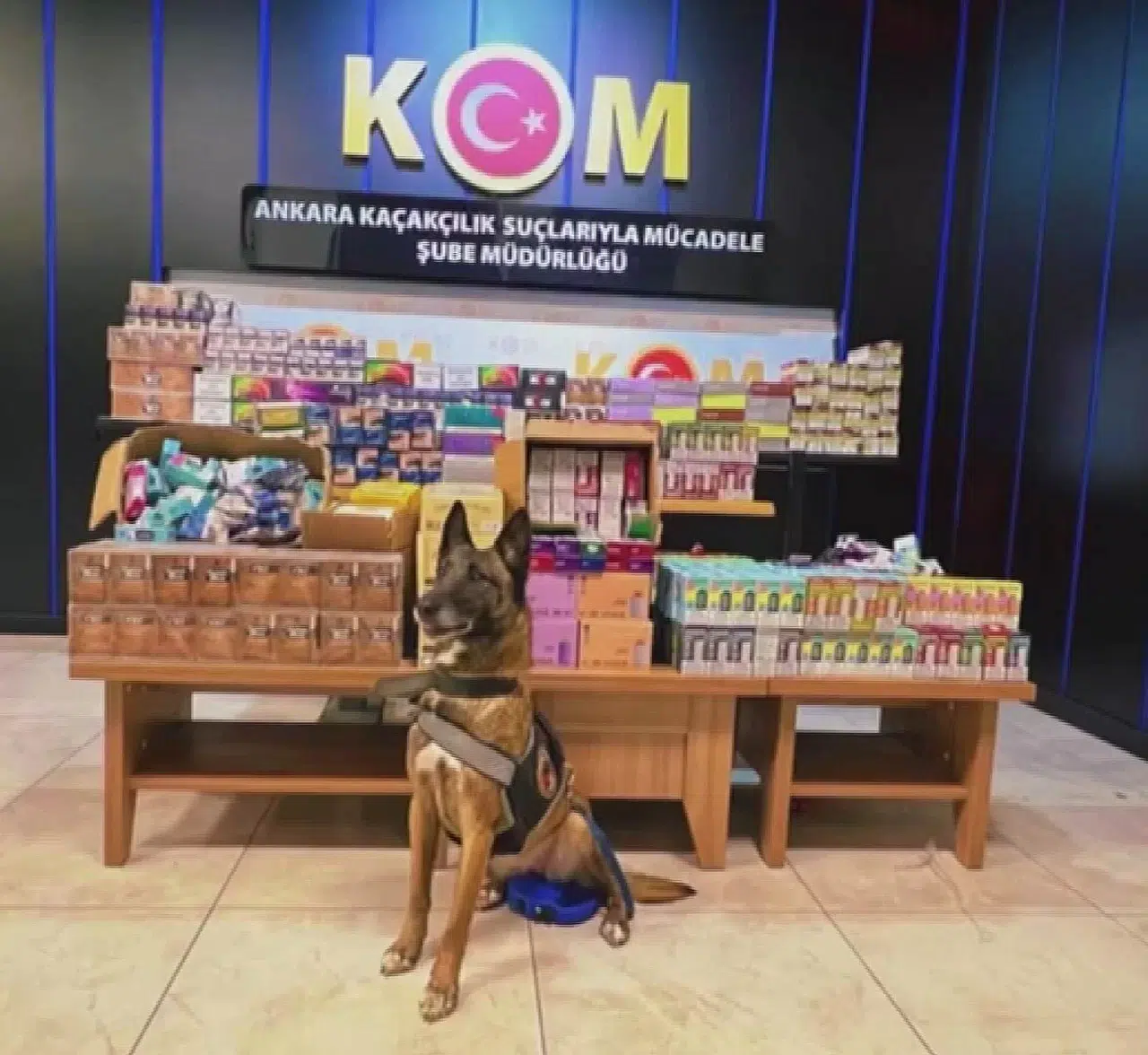 Başkentte Çok Sayıda Kaçak Sigara ve Materyali Ele Geçirildi