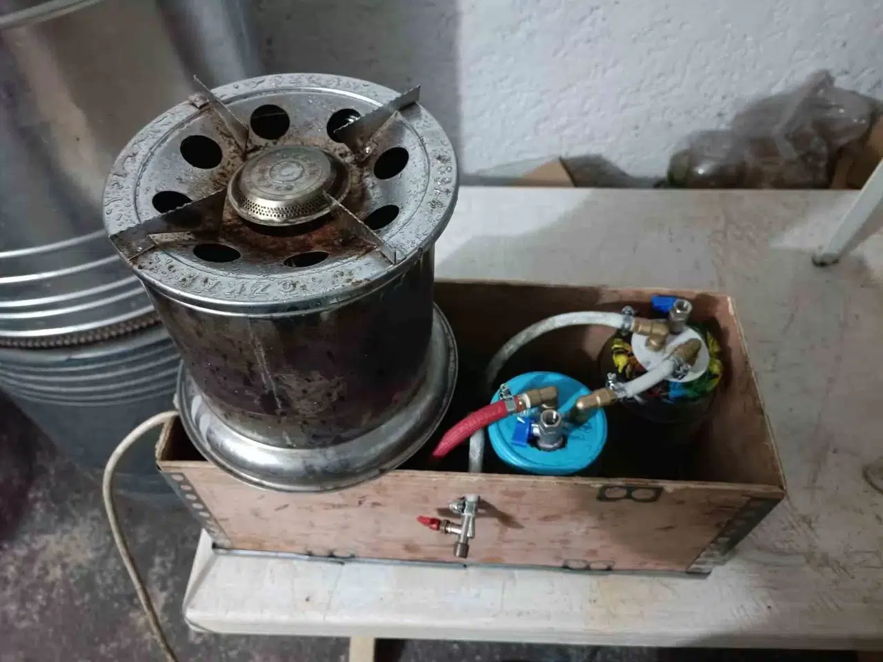 Bir Litre Akaryakıttan 300 Litre Gaz Ürettiler, Maksatları Ofislerde Isınma Sistemi
