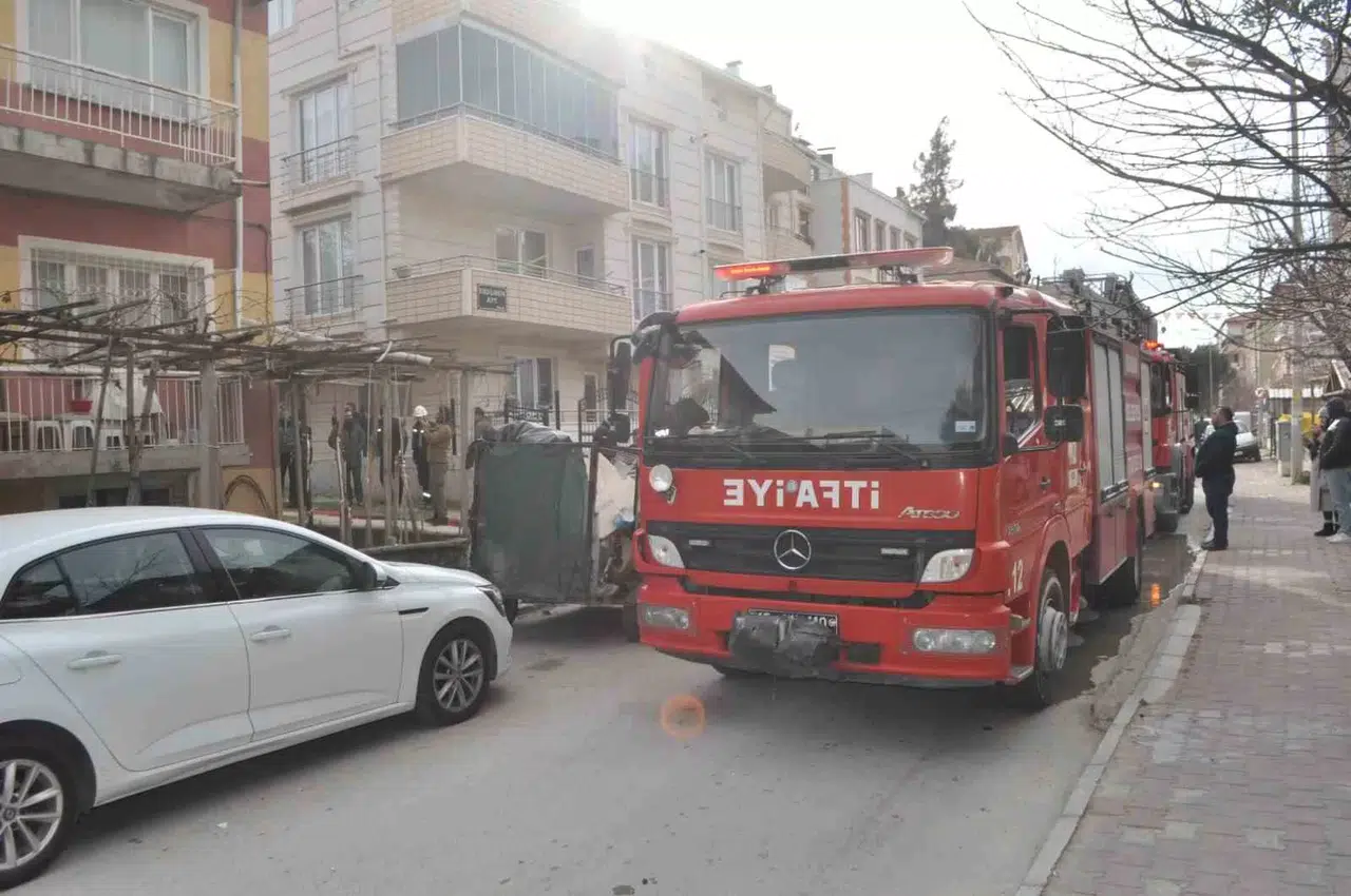 Burdur’da Elektrikli Battaniye Az Daha Konutu Yakıyordu