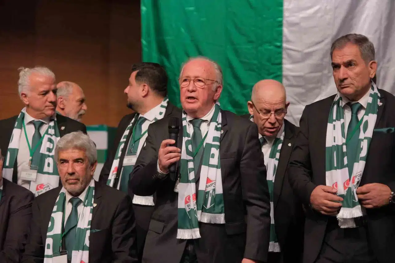 Bursaspor Lideri Sinan Bür, Cumhurbaşkanı Recep Tayyip Erdoğan’la Görüştü