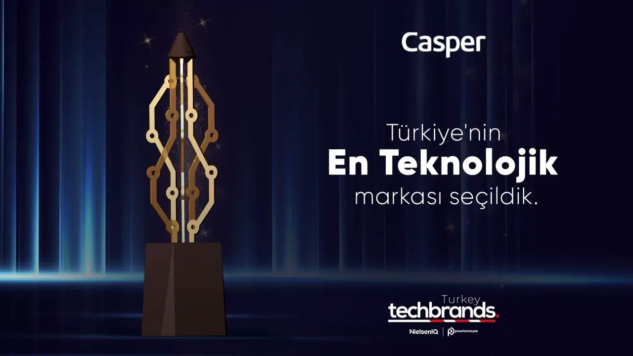 Casper ‘En Teknolojik Bilgisayar Markası’ Mükafatını Aldı