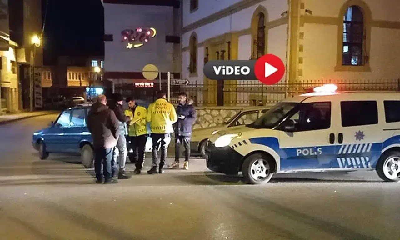 Çorum’da Çocuk Hırsız, Kaza Yapınca Yakalandı!