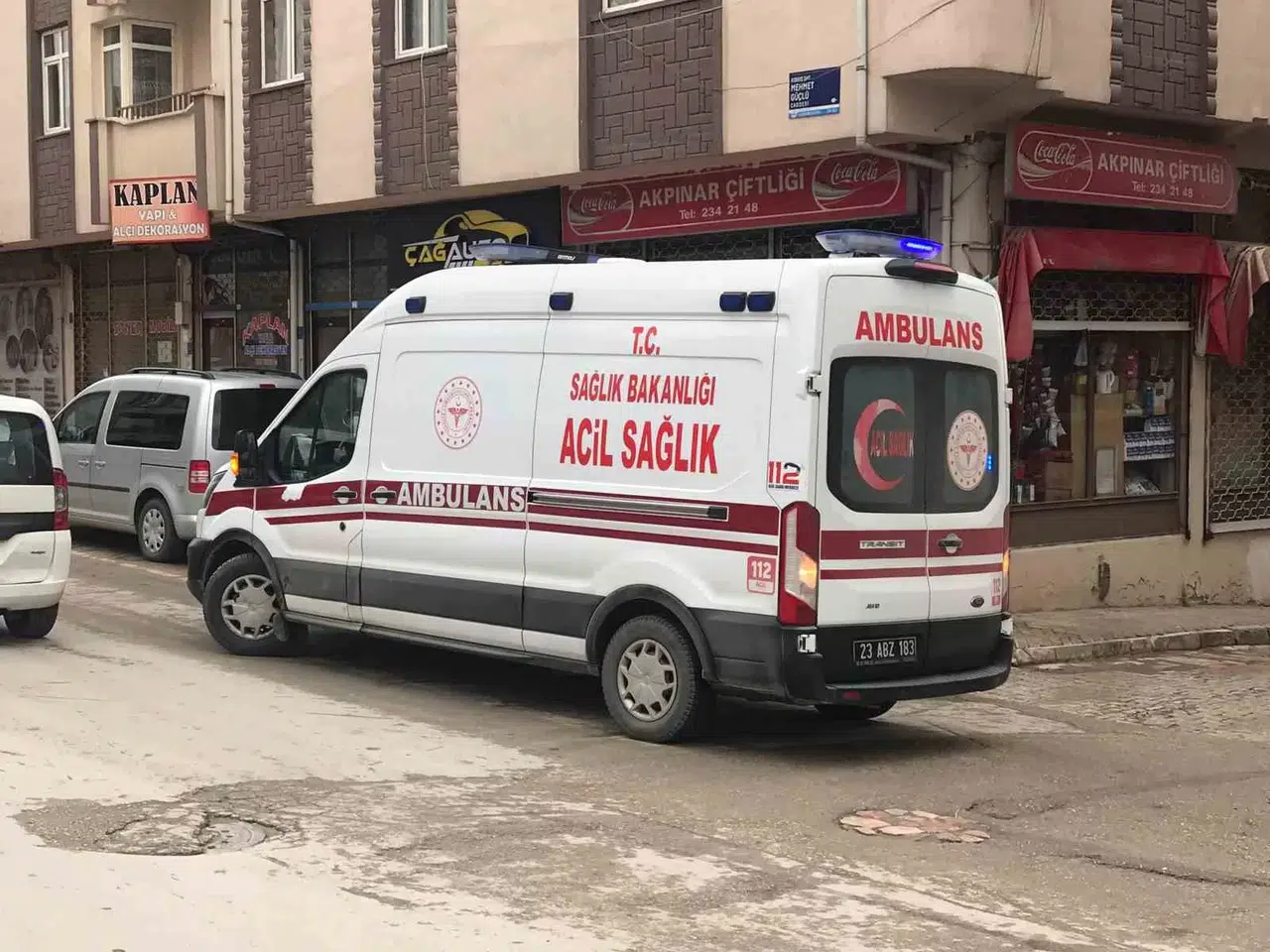 Elazığ’da Yayaya Çarpan Motosiklet Şoförü Kaçtı
