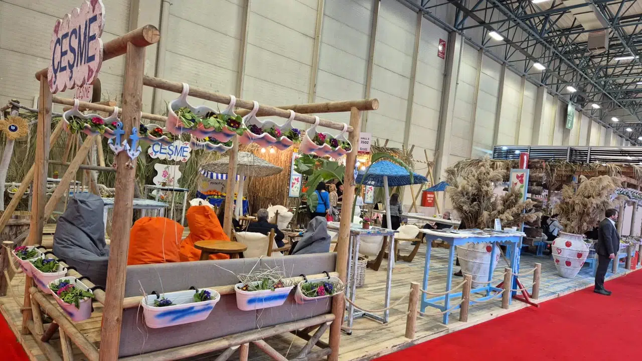Emitt Turizm Fuarında Çeşme Standına Büyük İlgi