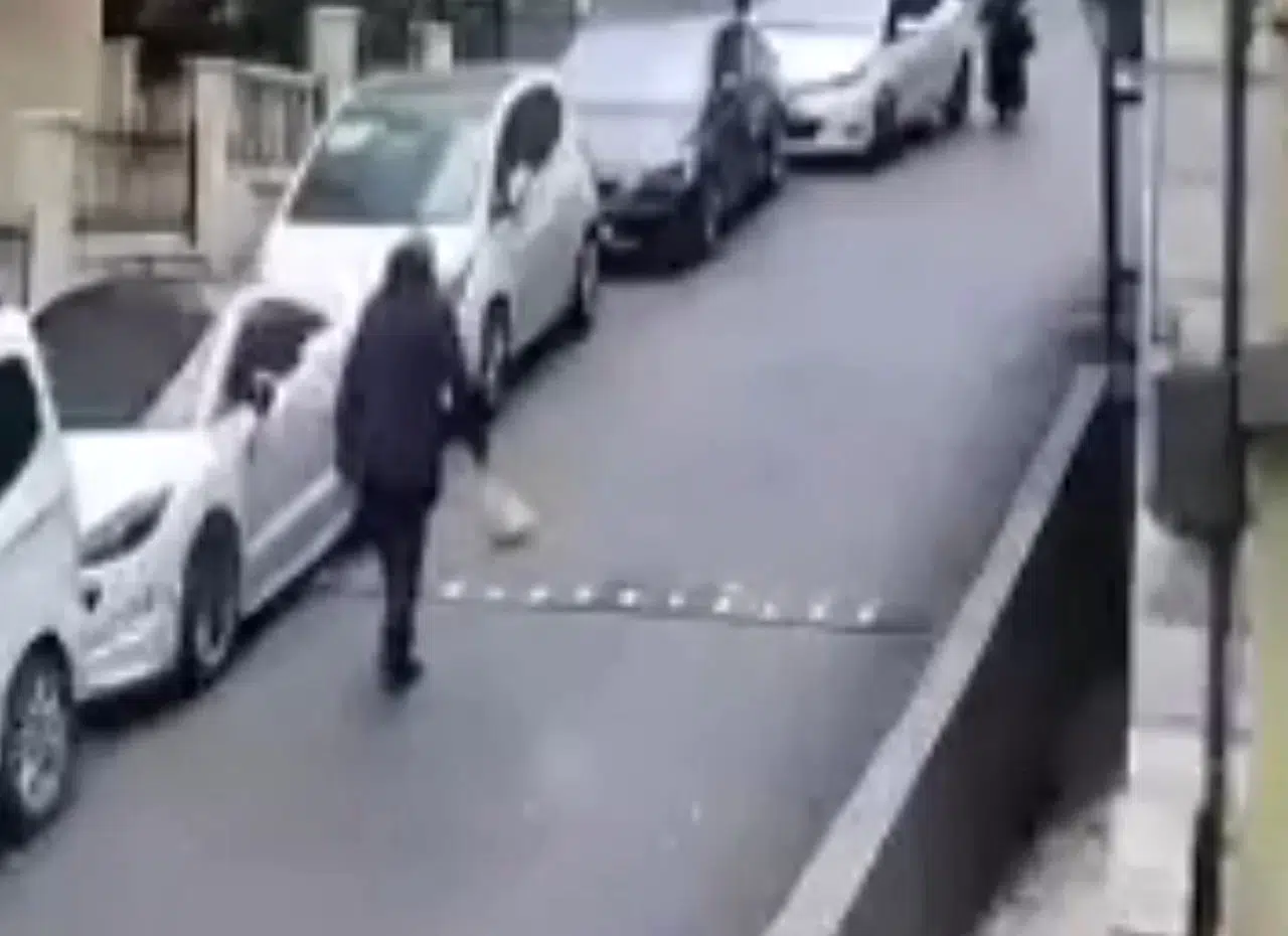 Eyüpsultan’da Feci Kaza Kamerada: Bir Anda Gaza Fazla Basan Şoför Yaşlı Bayanı Ezdi