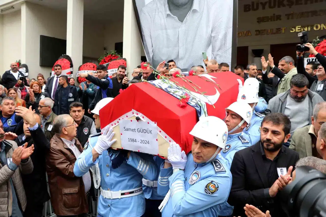 Hain Atakta Ölen Samet Güdük, Gözyaşlarıyla Son Seyahatine Uğurlandı