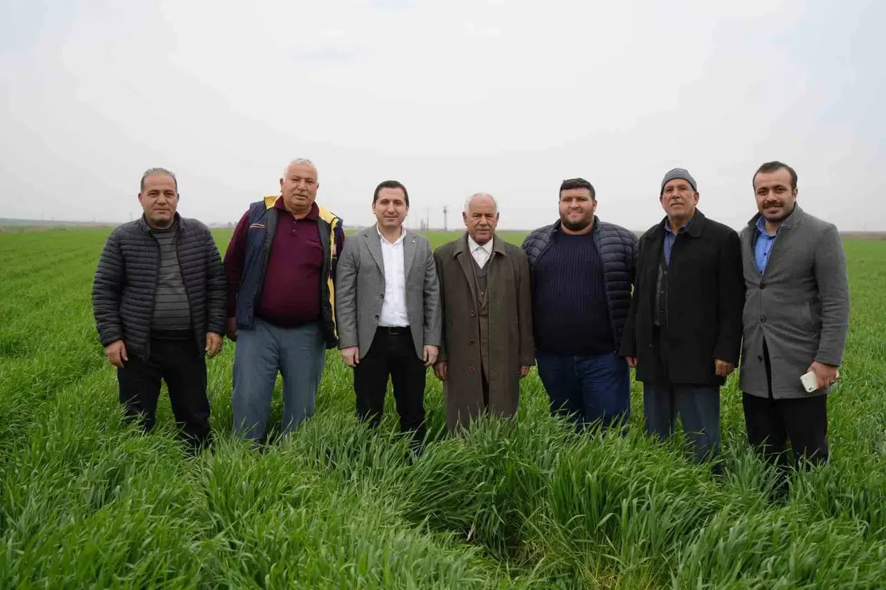 Hududun Sıfır Noktasında Çiftçilerin Şiddetli Gübre Atma Mesaisi Başladı