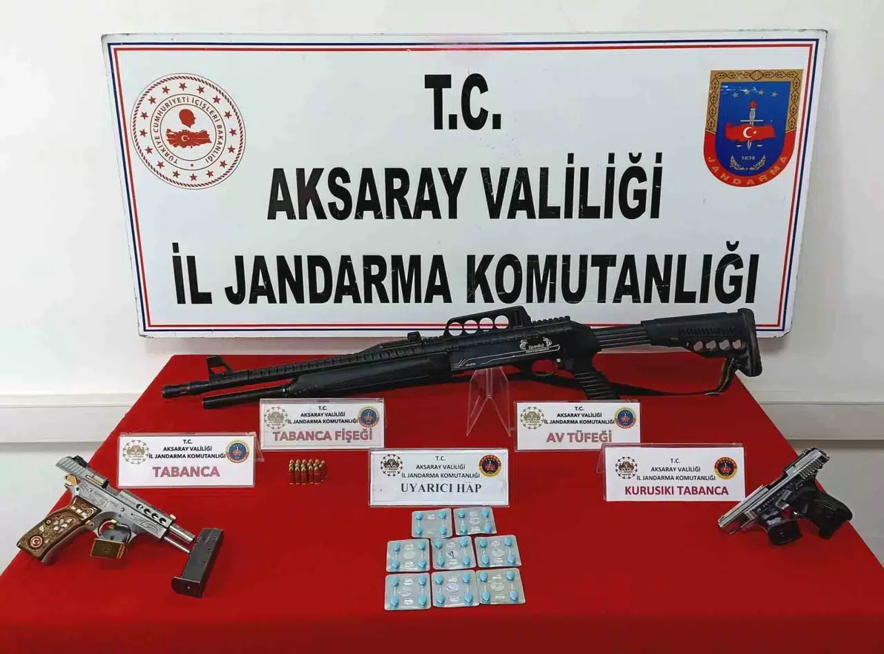 Jandarmadan Uyuşturucu ve Kaçak Silah Operasyonu
