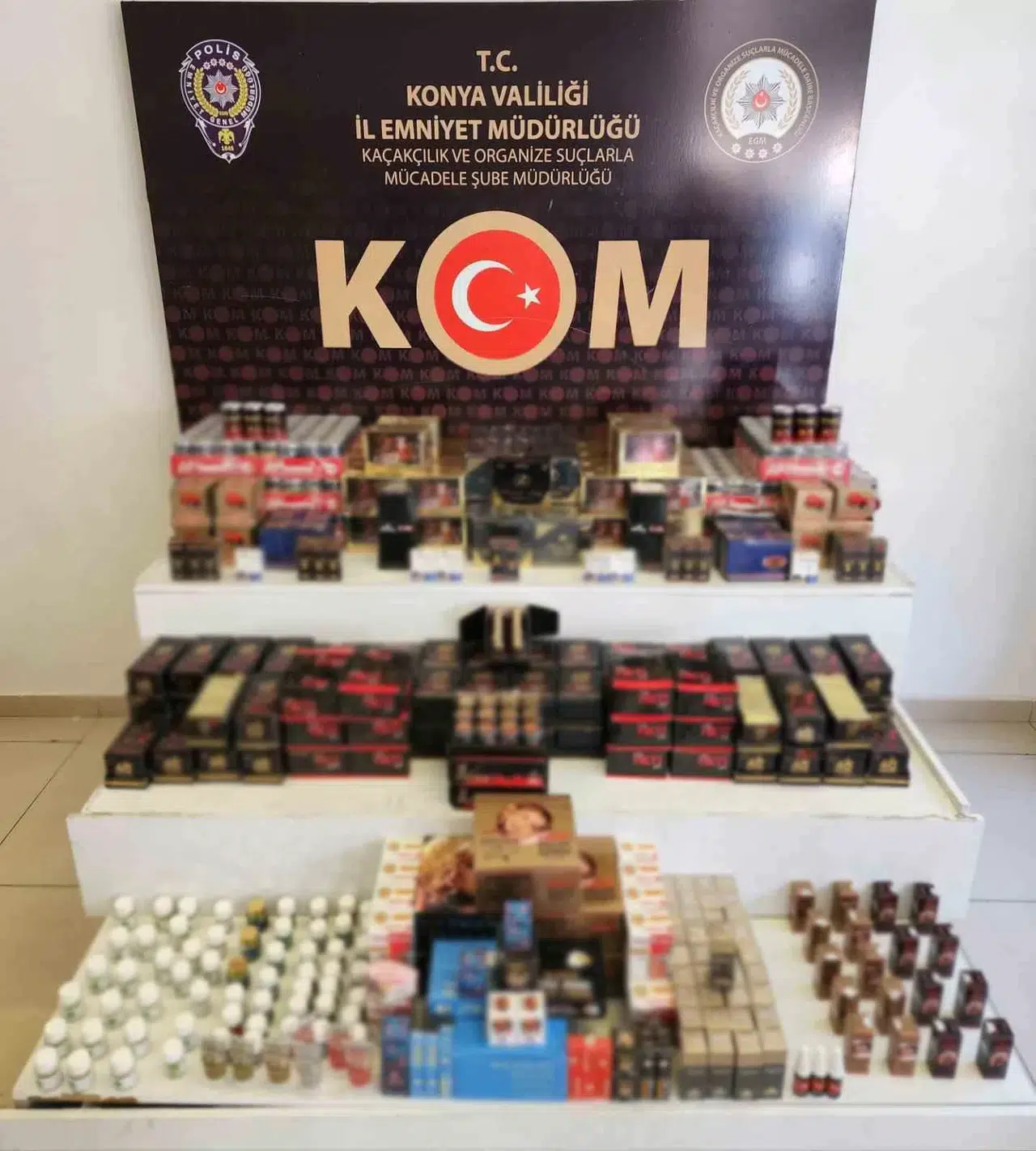 Konya’da Kaçakçılık Operasyonu: 12 Gözaltı