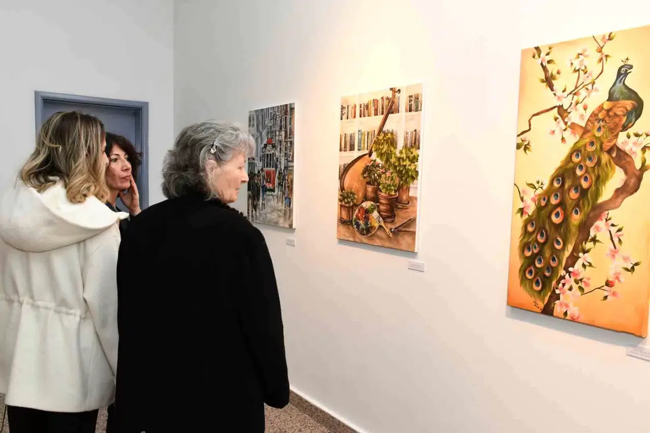 Küçükçekmece Sanat Atölyeleri Buluşmaları Standı Sefaköy Galeri Küp’te Ziyarete Açıldı
